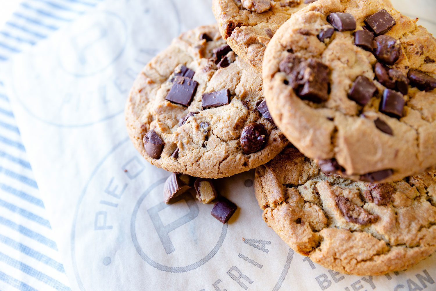 Pieology Chocolate Chip Cookies